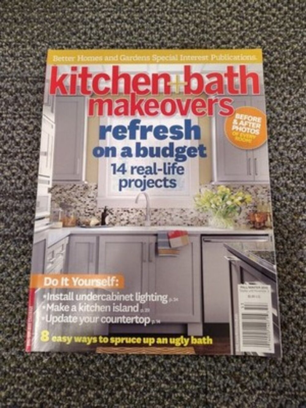 Kitchen And Bath Makeovers Magazine Fall / Winter 2015 Refresh On A Budget